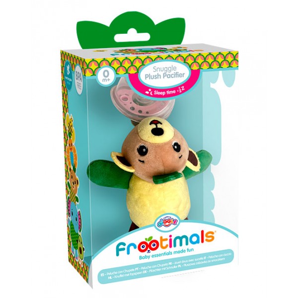 CHUPETE (Sustituible) CON PELUCHE BUBBA TROPIBEAR FROOTIMALS