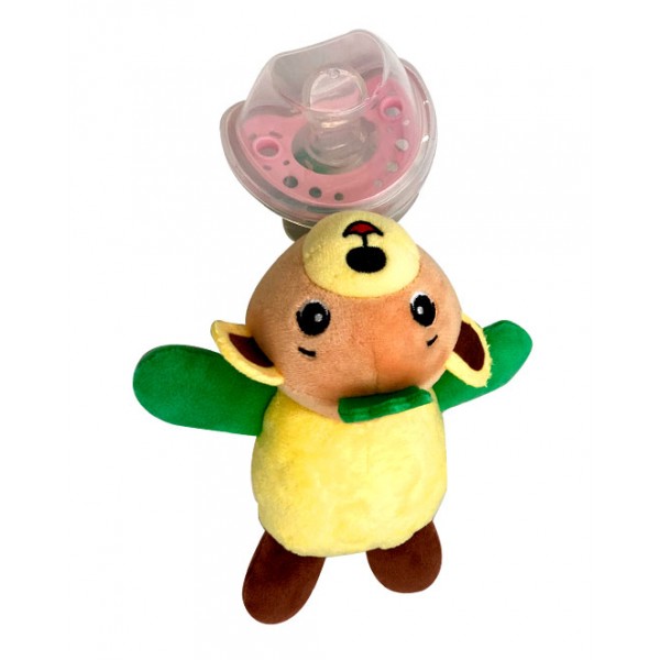 CHUPETE (Sustituible) CON PELUCHE BUBBA TROPIBEAR FROOTIMALS