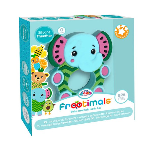 Mordedor silicona Melany Melephant Frootimals
