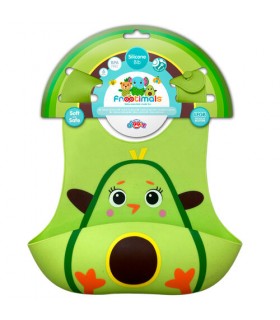 Babero silicona Miss Pio Chickicado Frootimals
