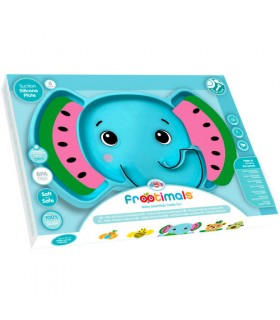 Plato silicona antideslizante Melany Melephant Frootimals