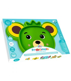 Plato silicona antideslizante Bubba Tropibear Frootimals