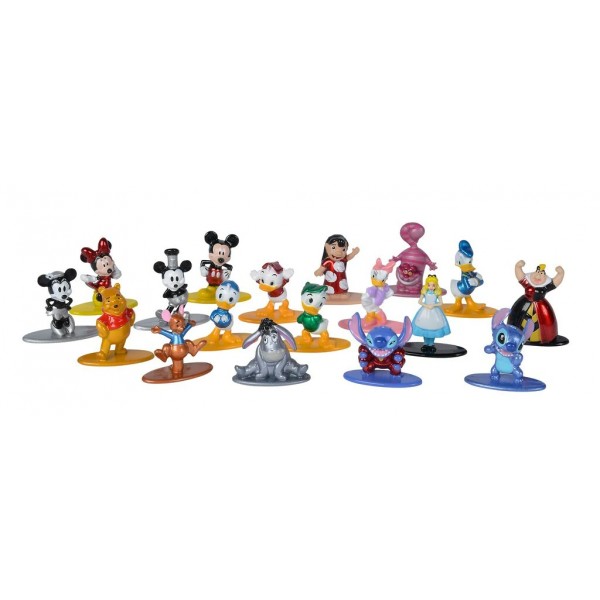 Set 18 figuras Jada Disney Nanofiguras 4cm