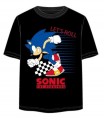 Camiseta de manga corta para adulto, Sonic
