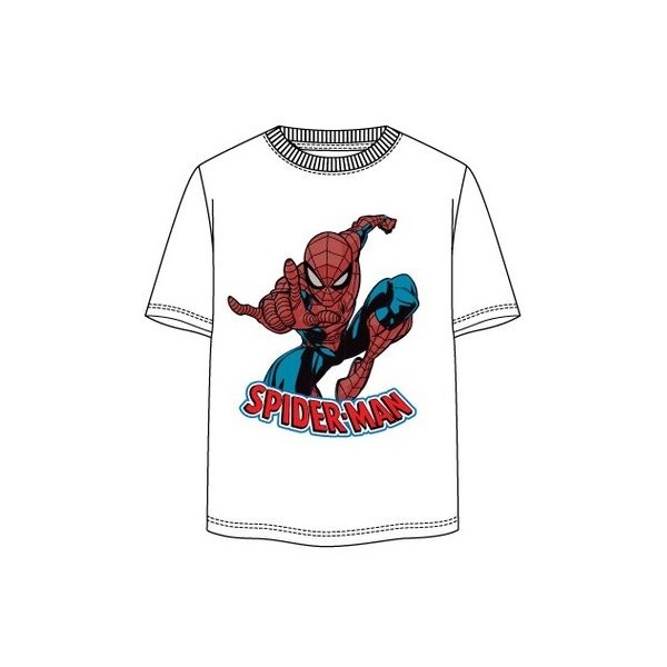 Camiseta de manga corta para adulto, Spider-Man
