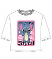 Camiseta de manga corta para adulto, Stitch