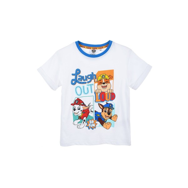Camiseta infantil manga corta Paw Patrol.