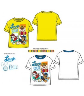 Camiseta infantil manga corta Paw Patrol.