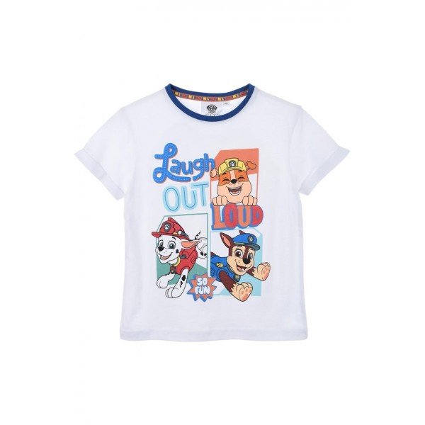 Camiseta infantil manga corta Paw Patrol.