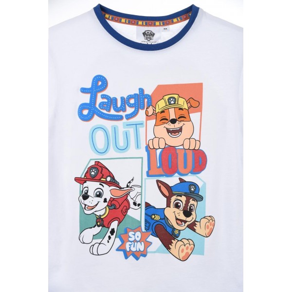 Camiseta infantil manga corta Paw Patrol.