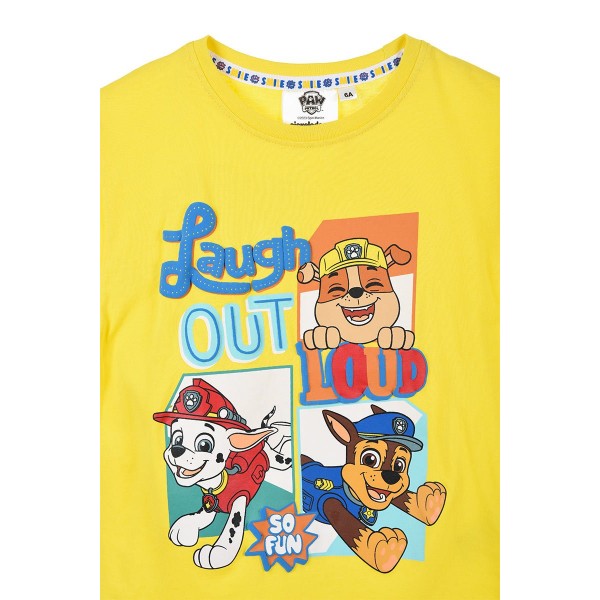 Camiseta infantil manga corta Paw Patrol.
