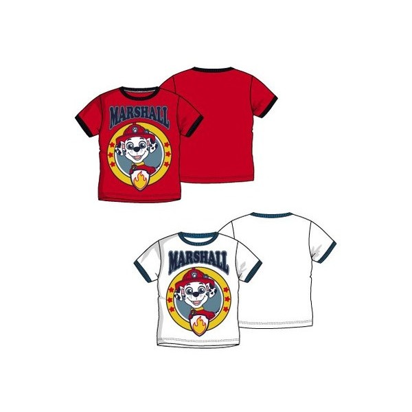 Camiseta infantil manga corta Paw Patrol.
