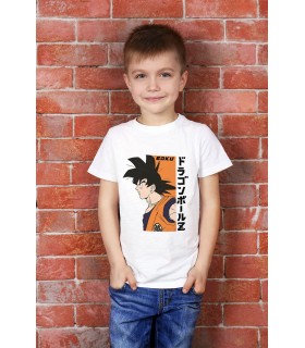 Camiseta infantil manga corta Dragon Ball Z