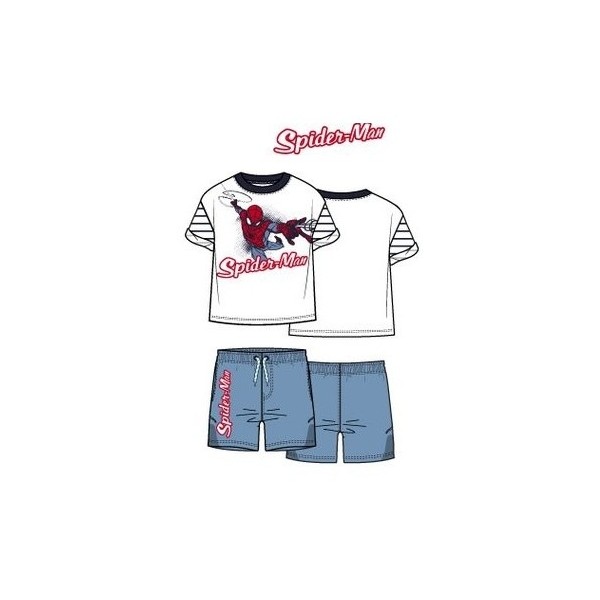 Conjunto infantil manga corta Spider-man