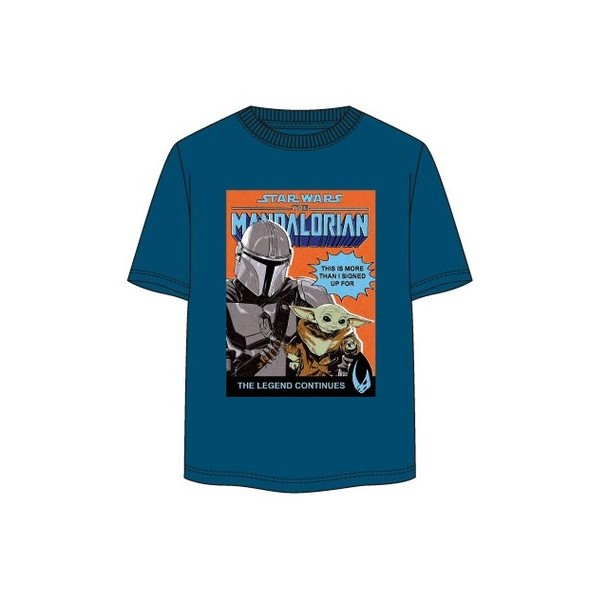 Camiseta manga corta para adulto The Mandalorian