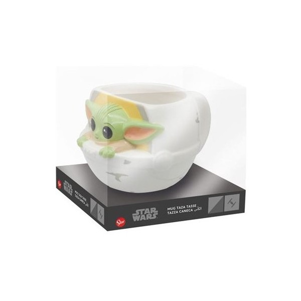 Taza 3D The Mandalorian - Grogu en la Cuna