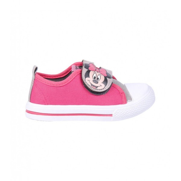 ZAPATILLA LONETA SUELA PVC ALGODÓN MINNIE