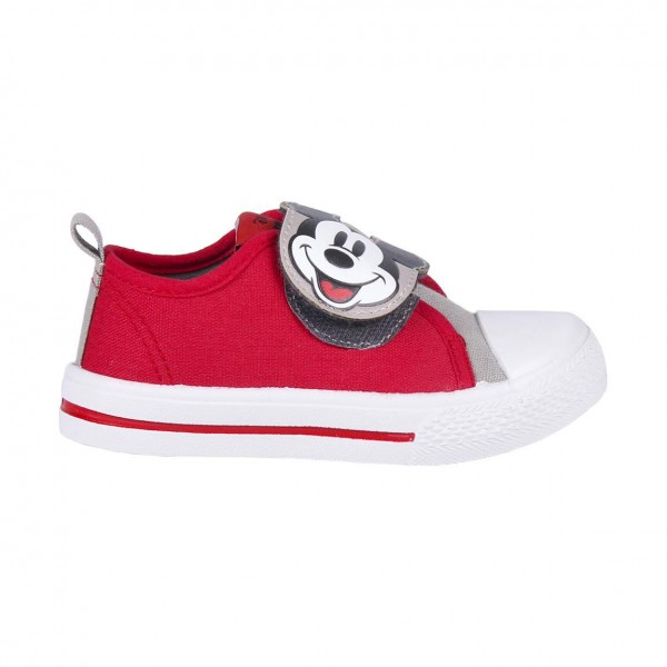 ZAPATILLA LONETA SUELA PVC ALGODÓN MICKEY