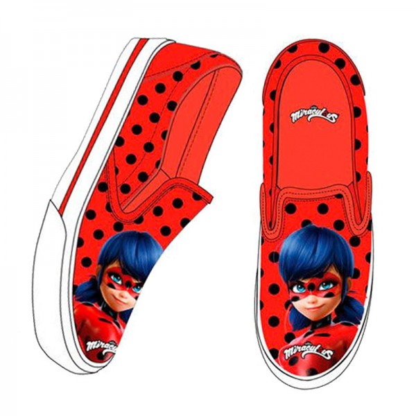 Zapatillas lona slip-on Ladybug