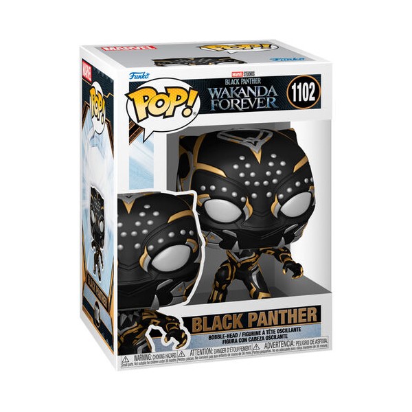 Figura POP Marvel Black Panther Wakanda Forever Black Panther