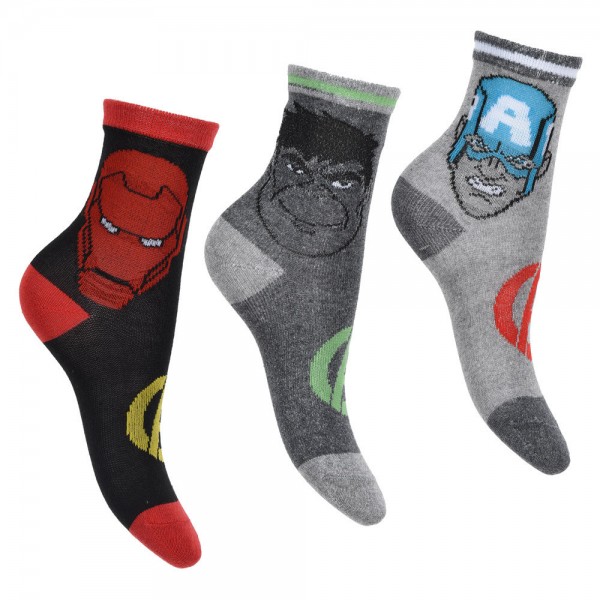 Pack 3 calcetines Avengers