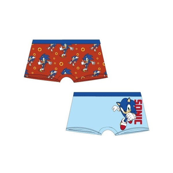 Lote 2 Boxers Sonic
