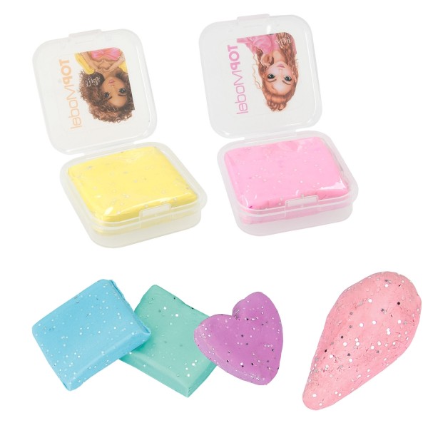 TOPModel goma de borrar maleable pastel