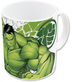 AVENGERS TAZA CERAMICA 325 ML HULK SUBLIMACION CON CAJA REGALO