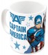 AVENGERS TAZA CERAMICA 325 ML CAPITÁN AMÉRICA SUBLIMACIÓN CON CAJ