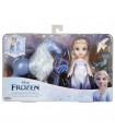 Muñeca Elsa + Nokk Frozen 2 Disney 15cm