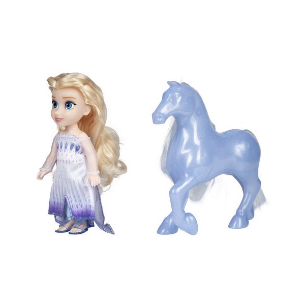 Disney Die Eiskönigin 2 Elsa & Nokk Spielset – Mit Beweglicher Elsa-Puppe, Wasserpferd Und Zubehör