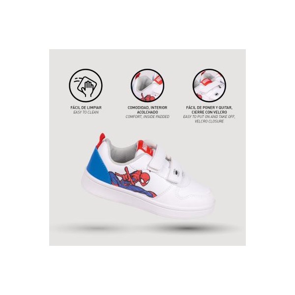 Deportiva Suela Pvc Spiderman