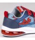 Deportiva Suela Pvc Con Luces Spiderman