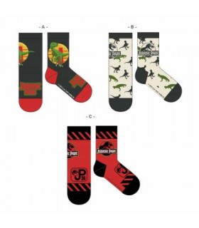 Pack Calcetines 3 Piezas Jurassic Park
