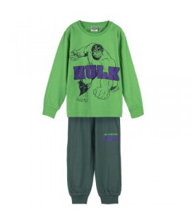 Pijama Largo Single Jersey Avengers Hulk