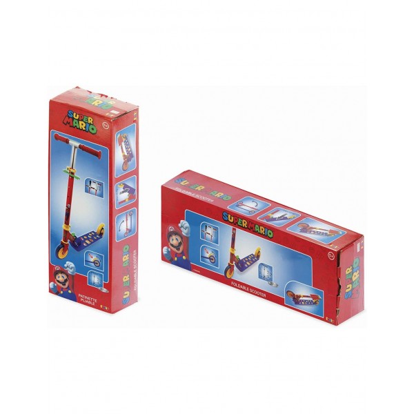 Patinete de 2 Ruedas Super Mario