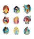 Blind Box Enamel Pin Disney Princesas surtido