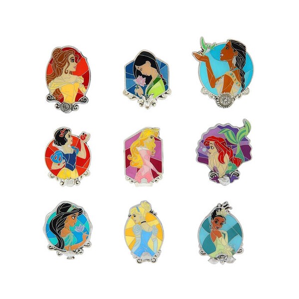 Blind Box Enamel Pin Disney Princesas surtido