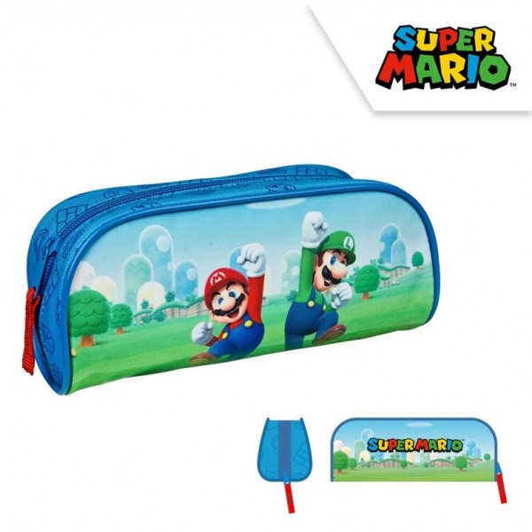 ESTUCHE 22CM SUPER MARIO