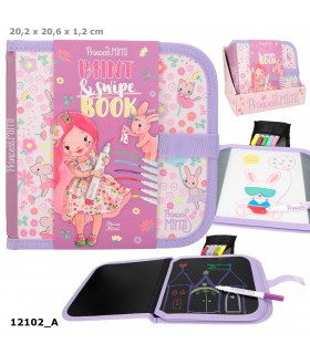 Princess Mim libro para pintair y borrar