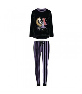 Pijama Largo Single Jersey Pesadilla Antes De Navidad