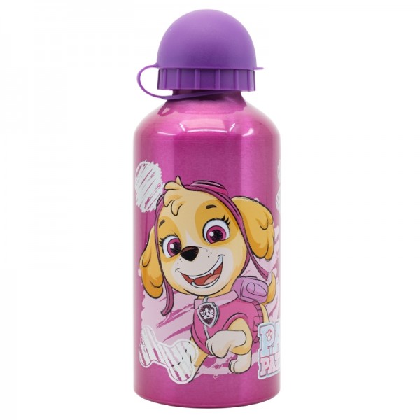 BOTELLA ALUMINIO PEQUEÑA 400 ML PAW PATROL GIRL SKETCH ESSENCE