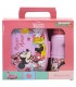 SET VUELTA AL COLE EN CAJA REGALO (BOTELLA SPORT EASY HOLD 380 ML Y SANDWICHERA RECTANGULAR) MINNIE MOUSE SPRING LOOK
