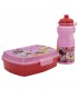 SET VUELTA AL COLE EN CAJA REGALO (BOTELLA SPORT EASY HOLD 380 ML Y SANDWICHERA RECTANGULAR) MINNIE MOUSE SPRING LOOK
