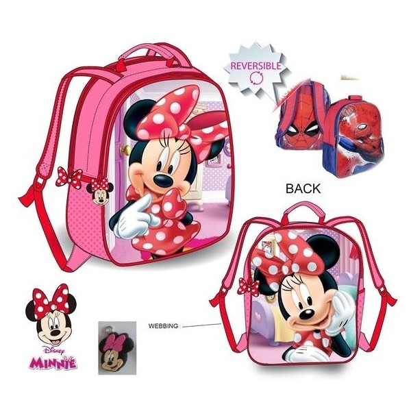 Mochila Reversible Minnie