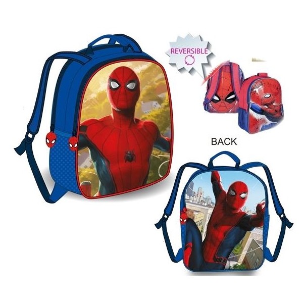 Mochila Reversible Spiderman