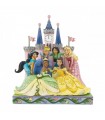 Figura decorativa Princesas en Castillo
