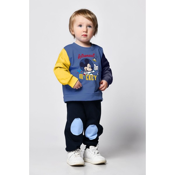 Sudadera bebé manga larga Mickey