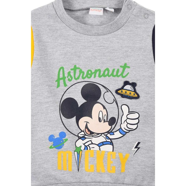 Sudadera bebé manga larga Mickey
