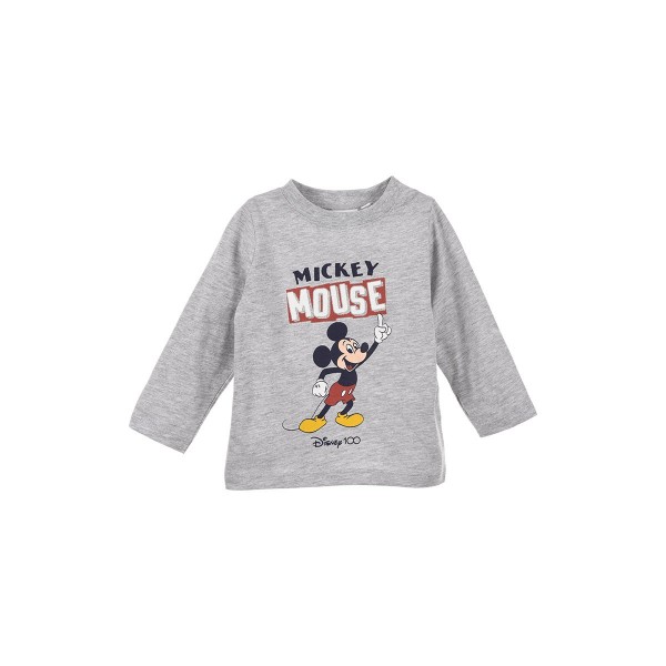 Camiseta bebé manga larga Mickey Disney100